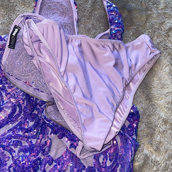 FN “Stand Out Sequin Mini Dress” - Purple 💜 - Picture 6 of 7